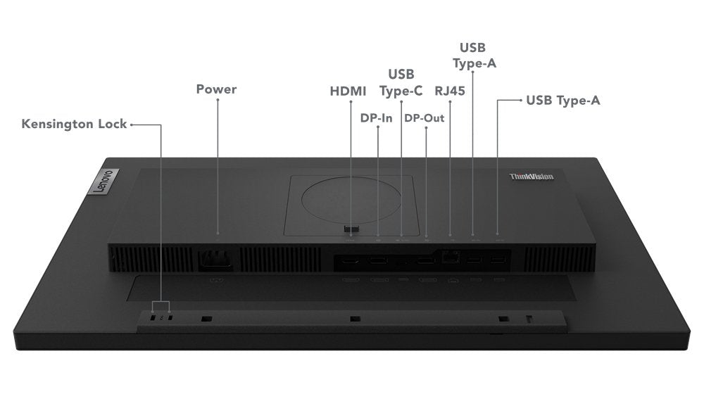 EAN 5715328291591 - Lenovo ThinkVision T24m-29 pantalla para PC 60,5 cm (23.8") 1920 x 1080 Pixeles Full HD LCD Negro imagen 10
