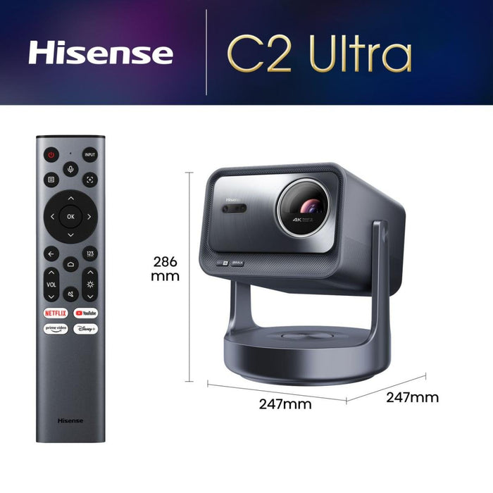EAN 6942351409405 - Hisense C2-ULTRA Proyector de corto alcance DLP UHD 4K (3840x2160) Negro imagen 2