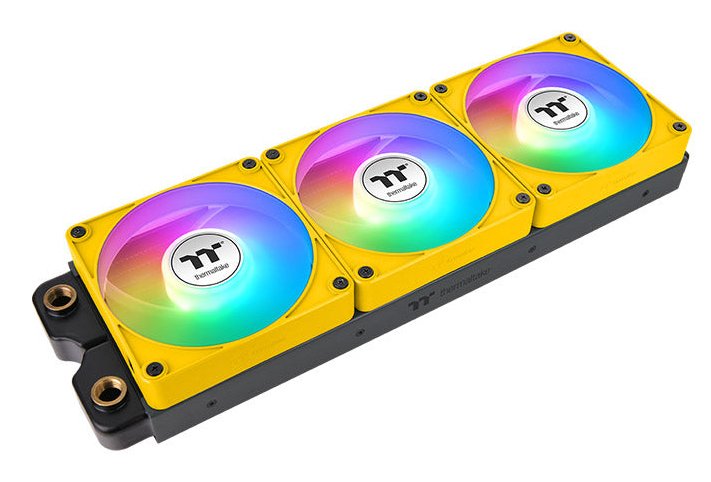 EAN 4711475649934 - Thermaltake CT120 EX Reverse ARGB Sync PC Carcasa del ordenador Ventilador 12 cm Amarillo 3 pieza(s) imagen 4