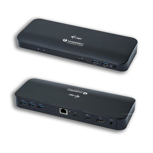 EAN 8595611703607 - i-tec TB3HDMIPLUSXIT base para portátil y replicador de puertos Alámbrico Thunderbolt 3 Negro imagen 2