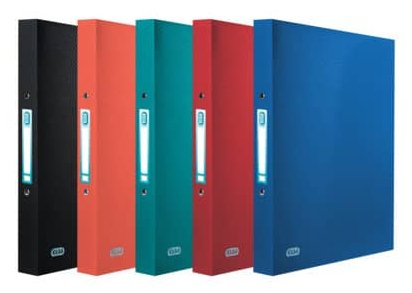 EAN 3045050376078 - Elba 400101963 carpeta de cartón A4 Negro, Azul, Verde, Naranja, Rojo imagen 5