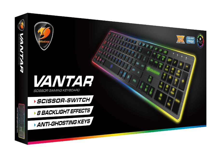 EAN 4715302448905 - COUGAR CGR-WXNMB-VAN-CH teclado Juego USB QWERTZ Suizo Negro imagen 10