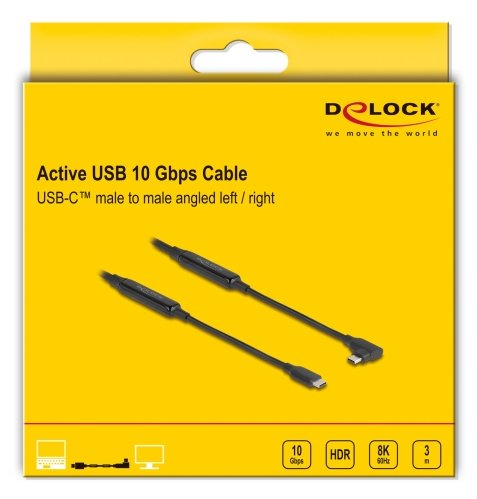 EAN 4043619811953 - DeLOCK 81195 cable USB USB 3.2 Gen 2 (3.1 Gen 2) 3 m USB C Negro imagen 2