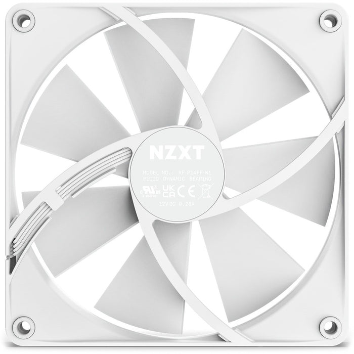 EAN 5056547200057 - NZXT F140P Carcasa del ordenador Ventilador 14 cm Blanco 1 pieza(s) imagen 2