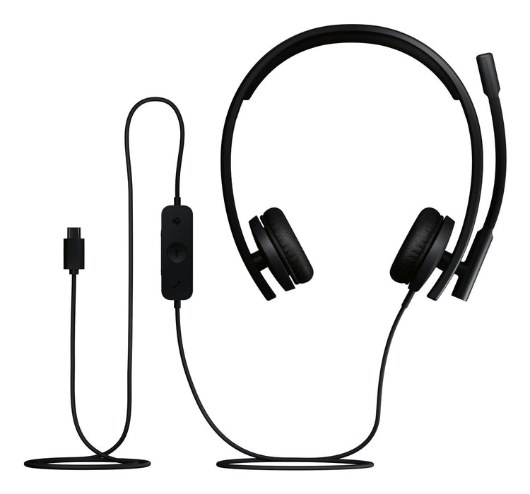 EAN 5099206122673 - Logitech H570e Auriculares Alámbrico Diadema Oficina/Centro de llamadas USB Tipo C Negro imagen 5