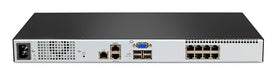 EAN 636430080222 - Vertiv Avocent AV 3108 interruptor KVM Montaje en rack Negro imagen 3