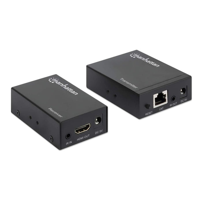 EAN 0766623207461 - Manhattan 207461 extensor audio/video Transmisor y receptor de señales AV Negro imagen 2