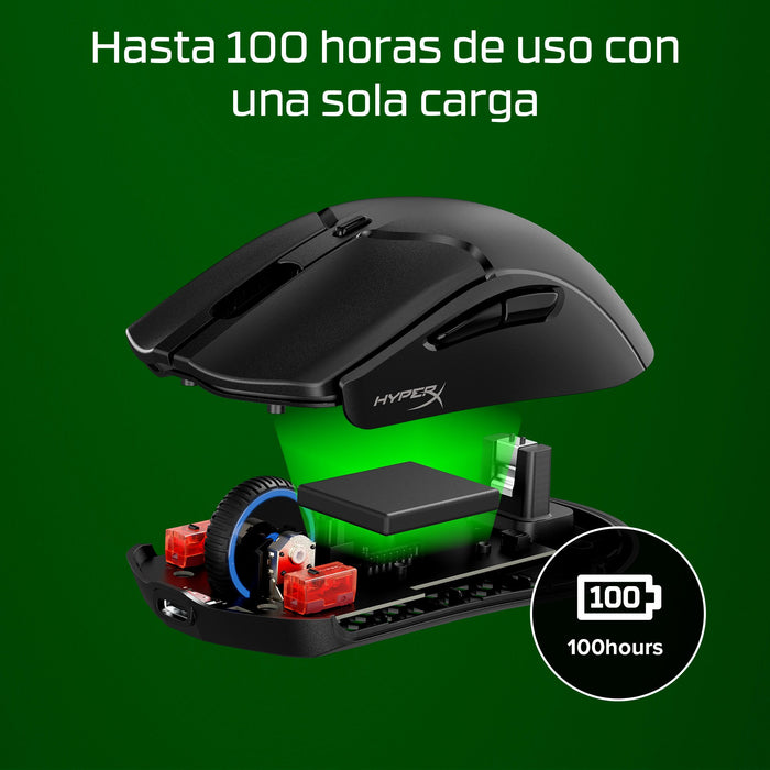 EAN 0197192120217 - HyperX Pulsefire Haste 2 Mini Wireless Black Gaming Mouse ratón Juego Ambidextro RF Wireless + Bluetooth  imagen 7