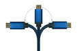 EAN 4014619554652 - Alcasa 4520-CSF015B adaptador de cable de vídeo 1,5 m USB Tipo C HDMI tipo A (Estándar) Azul imagen 4
