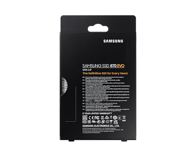 EAN 8806090527456 - Samsung 870 EVO 1 TB 2.5" Serial ATA III V-NAND MLC imagen 11