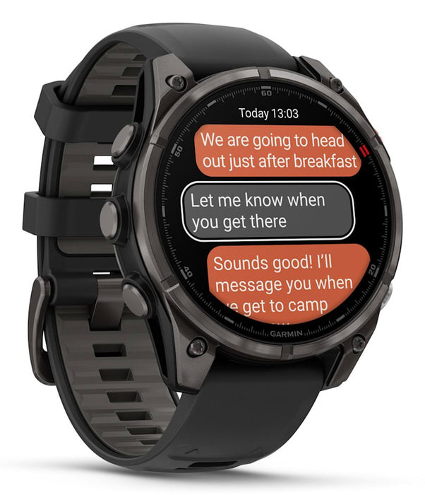 EAN 753759350918 - Garmin fēnix 8 Pro 3,56 cm (1.4") AMOLED 47 mm Digital 454 x 454 Pixeles Pantalla táctil Gris Wifi GPS (sa imagen 3