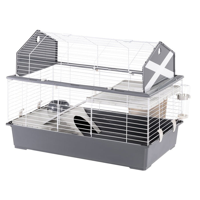 EAN 8010690172507 - Ferplast Barn 100 Rabit Gris pardo, Blanco imagen 1