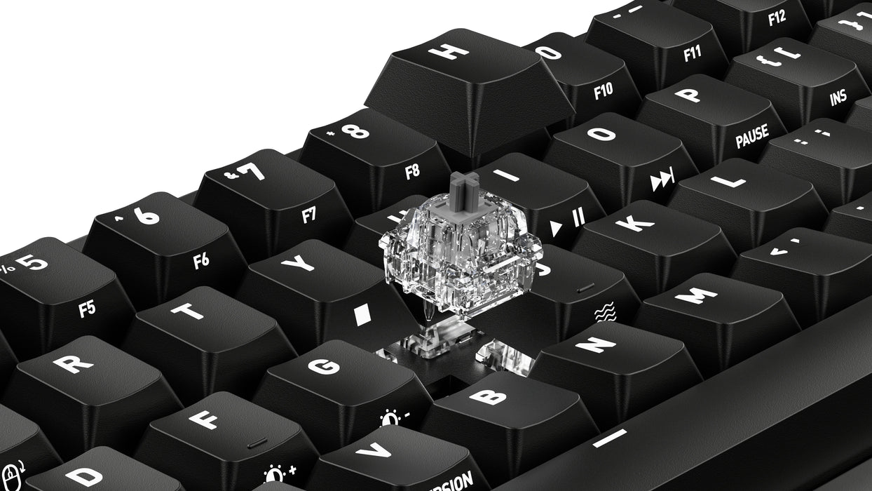 EAN 4025112121685 - CHERRY K5 PRO TMR COMPACT teclado Juego USB QWERTZ Alemán Negro, Naranja imagen 5