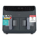 EAN 4061275246124 - MEDION LIFE P20 XXL Doble 8,7 L Independiente 2600 W Freidora de aire caliente Negro imagen 2