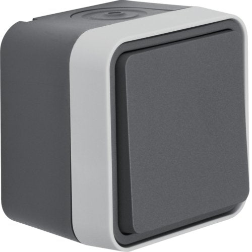 EAN 4011334441021 - Hager 50453525 interruptor de luz Metal Gris imagen 1