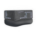 EAN 4047443520531 - Hama WK-900 Ergo teclado Hogar / Oficina RF Wireless + Bluetooth QWERTZ Alemán Negro, Azul, Gris Oscuro imagen 1