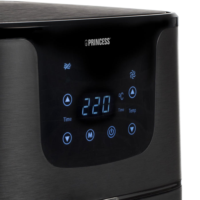 EAN 8713016099549 - Princess 183014 Sencillo 5,2 L Independiente 1700 W Freidora de aire caliente Negro imagen 4