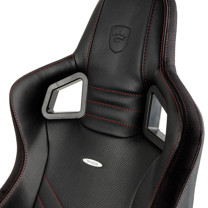 EAN 4250144800288 - noblechairs EPIC Silla para videojuegos de PC Asiento acolchado Negro, Rojo imagen 15
