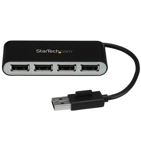 EAN 0065030868280 - StarTech.com ST4200MINI2 hub de interfaz 480 Mbit/s Negro, Plata imagen 1