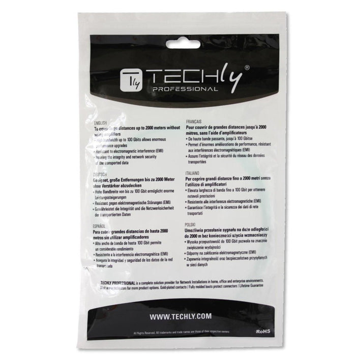 EAN 8057685304130 - Techly LC M-M 10m Cable de fibra óptica e InfiniBand Fucsia imagen 5