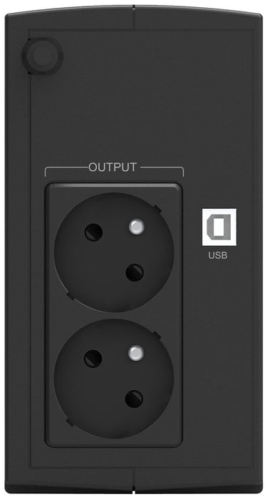 EAN 4260074980646 - PowerWalker Basic VI 650 SB FR sistema de alimentación ininterrumpida (UPS) Línea interactiva 0,65 kVA 36 imagen 3