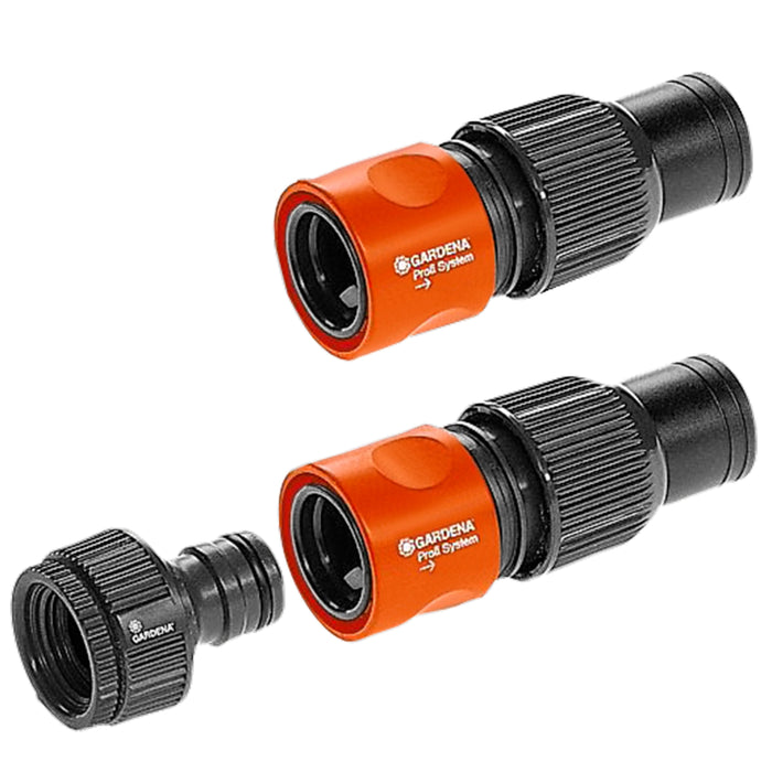 EAN 4078500150545 - Gardena 1505-23 accesorio para manguera Negro, Gris, Naranja 3 pieza(s) imagen 1