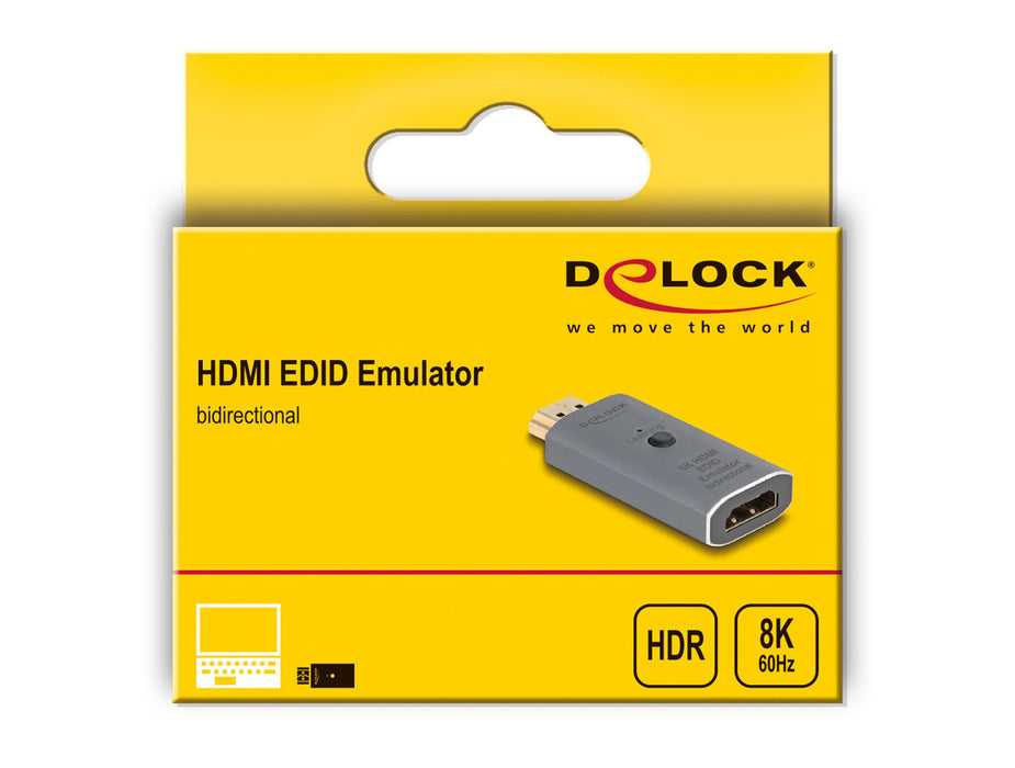 EAN 4043619643219 - DeLOCK 64321 cambiador de género para cable 1 x HDMI-A Antracita imagen 2