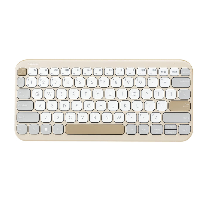 EAN 4711387539057 - ASUS Marshmallow Keyboard KW100 teclado Hogar Bluetooth QWERTY Español Beige imagen 1