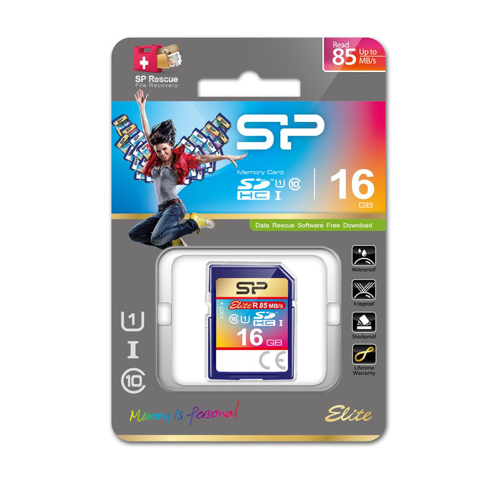 EAN 4712702628036 - Silicon Power Elite UHS-I, 16GB SDHC Clase 10 imagen 2
