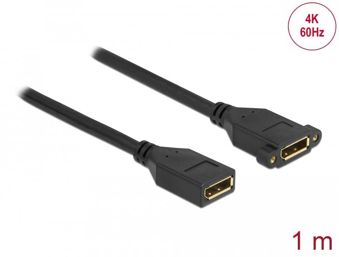 EAN 4043619871001 - DeLOCK 87100 cable DisplayPort Negro imagen 2