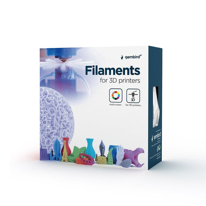 EAN 8716309123990 - Gembird 3DP-PLA-SK-01-ICE material de impresión 3d Ácido poliláctico (PLA) Azul, Azul oscuro 1,32 kg imagen 2