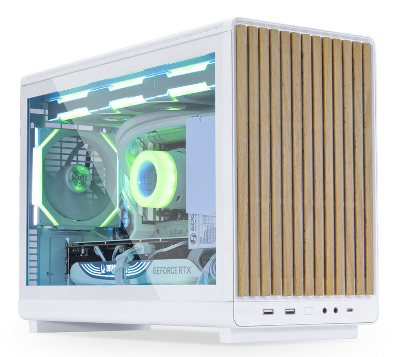 EAN 4718466017574 - Lian Li A3-mATX Micro Torre Blanco, Madera imagen 5