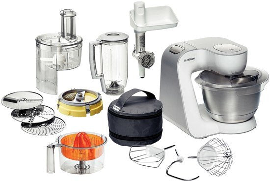 EAN 4242002681689 - Bosch Styline robot de cocina 900 W 3,9 L Acero inoxidable, Blanco imagen 1