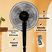 EAN 8426156012810 - Grunkel FAN-B16ECOTIMER Negro imagen 8