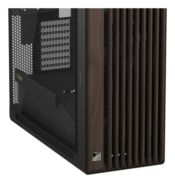 EAN 4711636014250 - ASUS ProArt PA602 Wood Edition Modern Black - Tempered Glass Panel Midi Tower Negro, Madera imagen 15