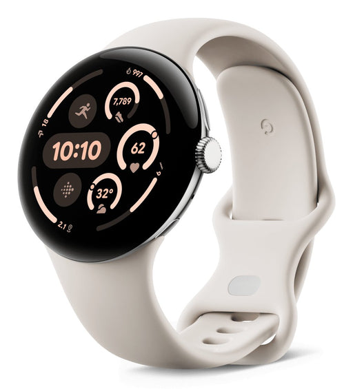 EAN 0840353907072 - Google Pixel Watch 3 AMOLED 45 mm Digital Pantalla táctil Plata Wifi GPS (satélite) imagen 2
