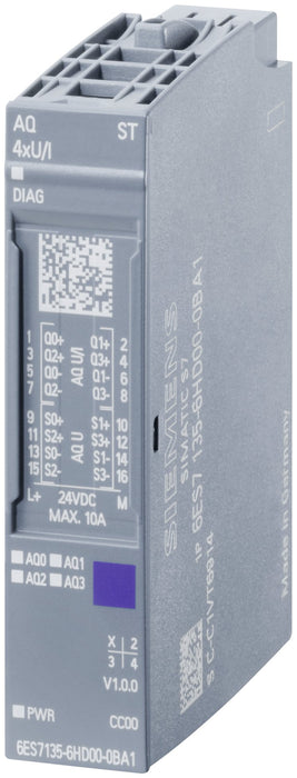 EAN 4025515080756 - Siemens 6ES7135-6HD00-0BA1 módulo digital y analógico i / o Analógica imagen 1