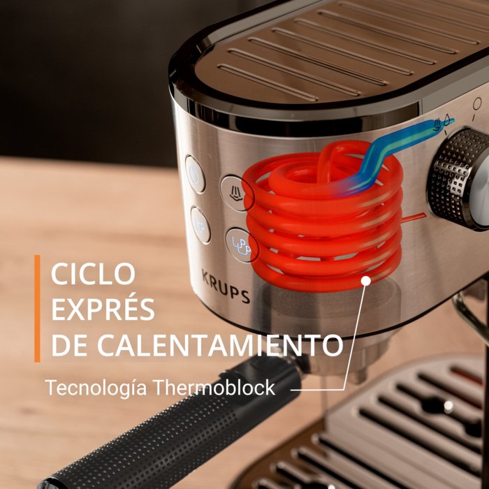 EAN 3016661176449 - Krups Virtuoso XP441810 cafetera eléctrica Manual Máquina espresso 1,1 L imagen 6