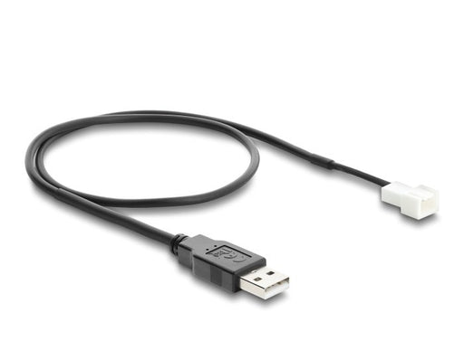 EAN 4043619912278 - DeLOCK 91227 cable de transmisión Negro 0,5 m USB A Molex (3-pin) imagen 2