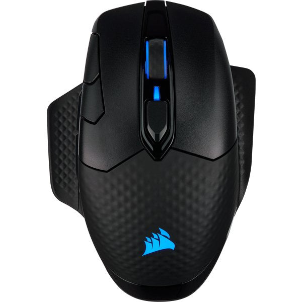 EAN 840006616016 - Corsair DARK CORE RGB PRO ratón Juego mano derecha RF Wireless + Bluetooth + USB Type-A Óptico 18000 DPI imagen 1