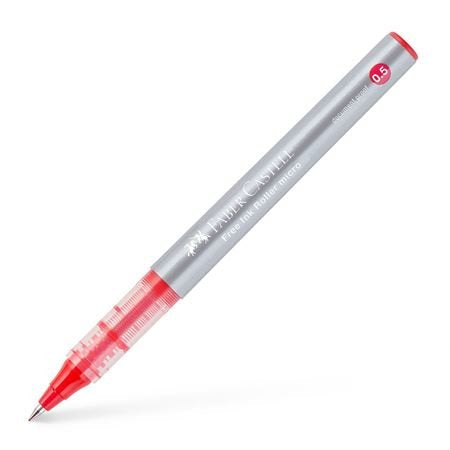 EAN 4005403485030 - Faber-Castell 348503 bolígrafo de punta redonda Bolígrafo retráctil con clip Rojo 1 pieza(s) imagen 1