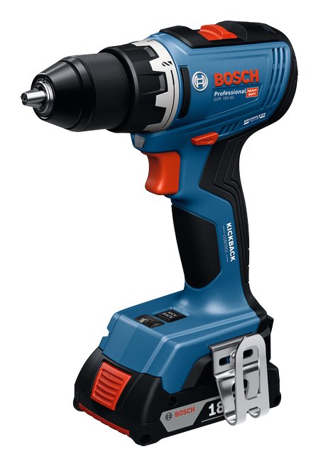 EAN 4053423321616 - Bosch GSR 18V-65 Professional 2100 RPM Llave 1,06 kg Negro, Azul imagen 2