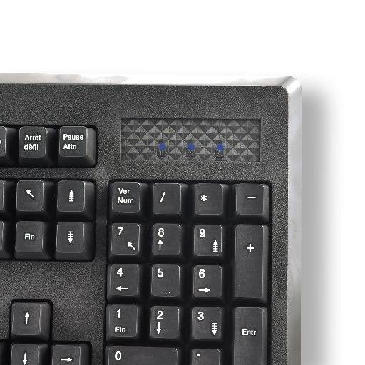 EAN 3700224765002 - MCL ACK-294/N teclado Universal USB AZERTY Francés Negro imagen 3