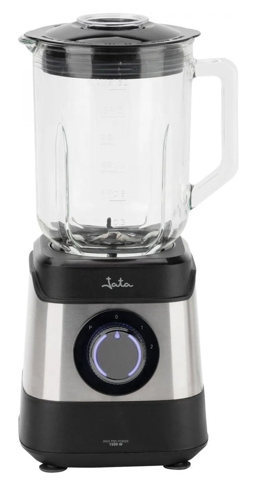 EAN 8421078039587 - JATA JEBT3855 licuadora 1,8 L Batidora de vaso 1500 W Negro, Acero inoxidable, Transparente imagen 1