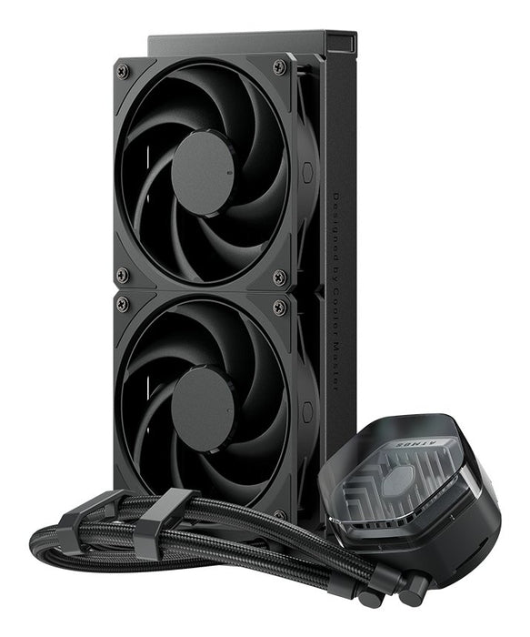 EAN 4719512155141 - Cooler Master MasterLiquid ATMOS Stealth Series Procesador Kit de refrigeración líquida 12 cm Negro imagen 2