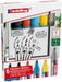 EAN 4004764986743 - Edding 385 Flipchart marcador 4 pieza(s) Brush/Bullet tip Negro, Plata, Amarillo imagen 2