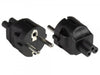 EAN 4014619460717 - Alcasa PA-0005S adaptador de enchufe eléctrico Tipo E/F híbrido C5 Negro imagen 1
