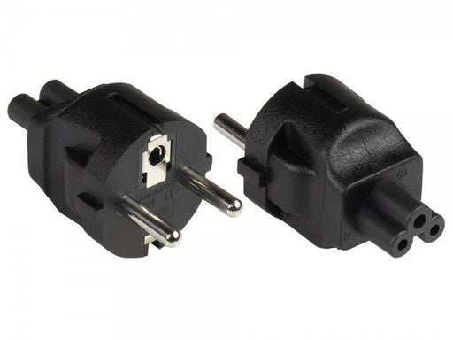 EAN 4014619460717 - Alcasa PA-0005S adaptador de enchufe eléctrico Tipo E/F híbrido C5 Negro imagen 1