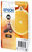 EAN 8715946626192 - Epson Oranges C13T33414022 cartucho de tinta 1 pieza(s) Original Rendimiento estándar Negro imagen 1