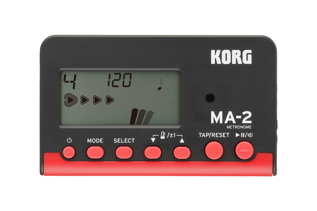 EAN 4959112184336 - Korg MA-2 30 - 252 ppm Metrónomo digital Negro, Rojo imagen 1